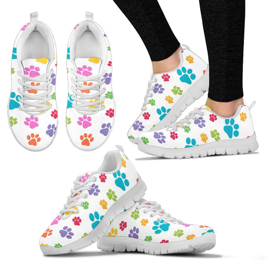 Paw prints Women's Sneakers