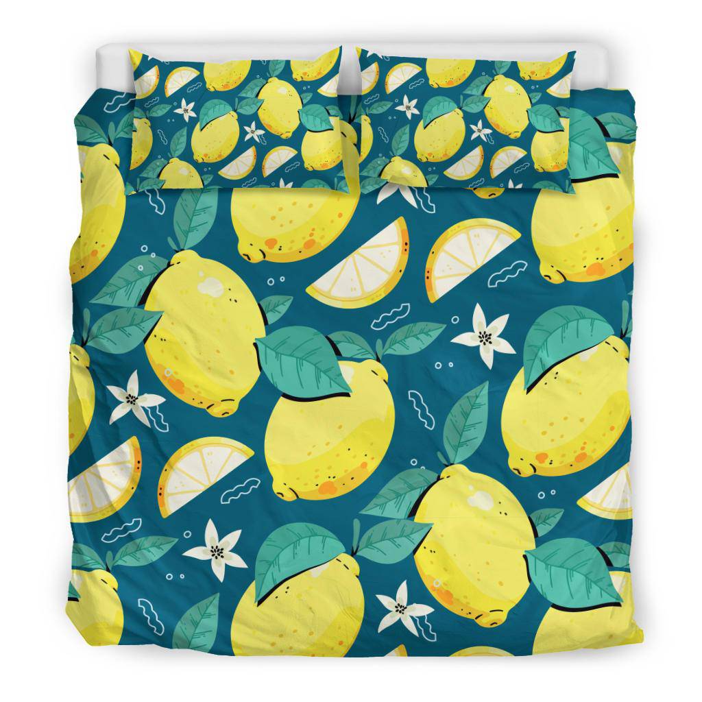 Lemon Citrus Fruit Bedding Set - Top Content | POD Collection | Free Shipping