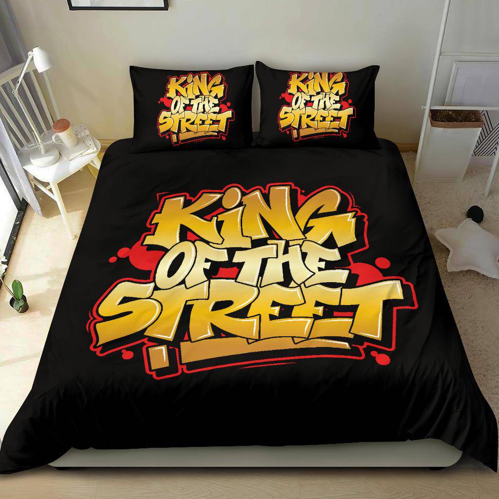 King of the Street Graffiti Art Bedding Set - Top Content | POD Collection | Free Shipping