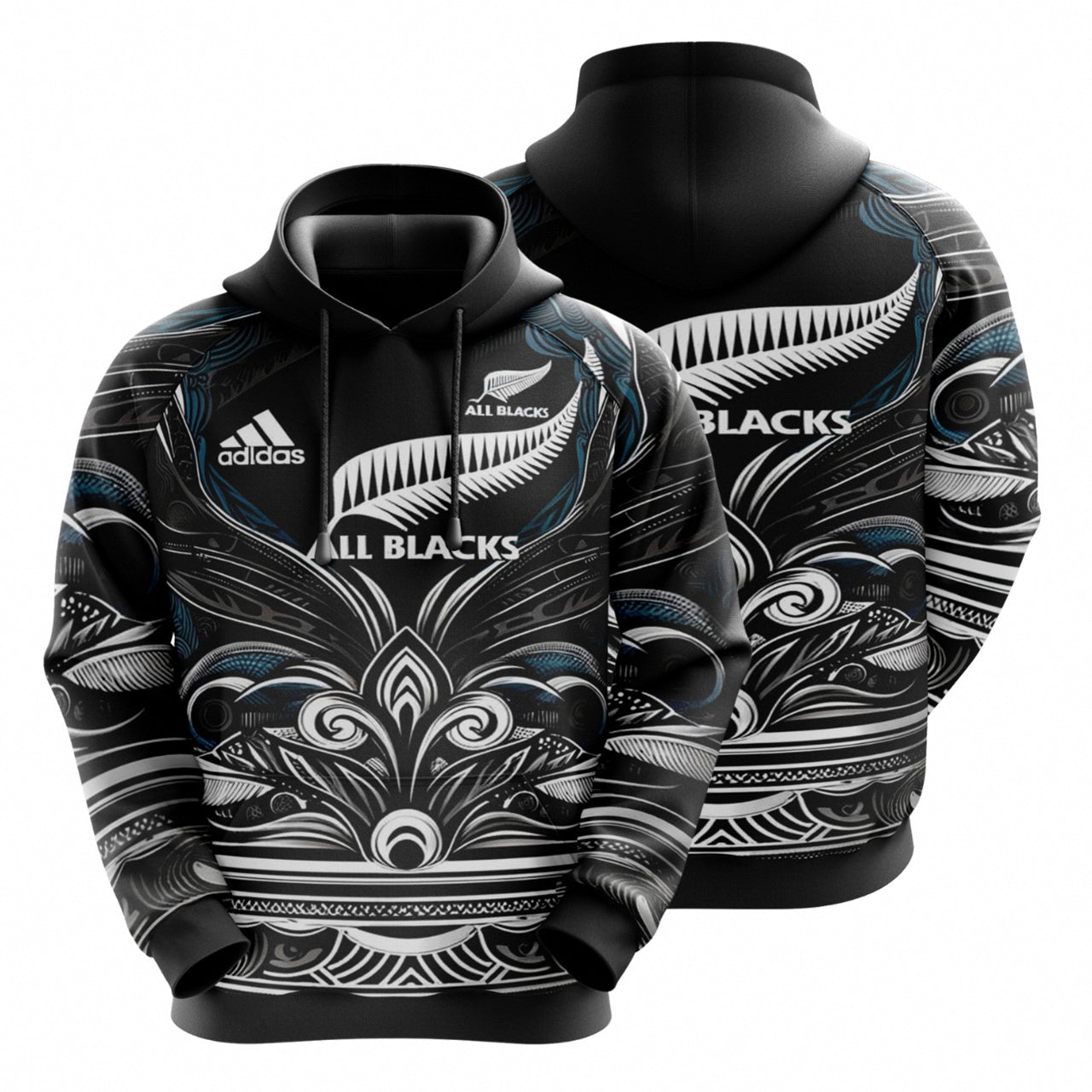 2024 All Blacks Hoodie and Pants