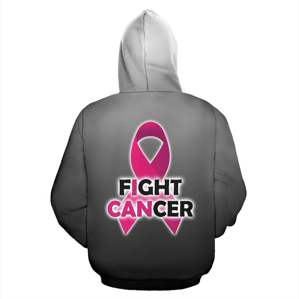Fight Cancer All Over Hoodie